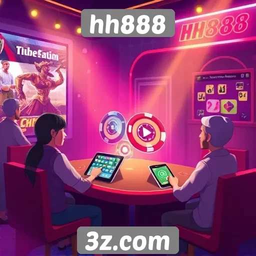 hh888 lança novos recursos de jogos online